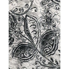 Women's Large Size Lace Color Block Anti-Sun Open Cardigan Suitable for Beach and Street Wear in All Seasons