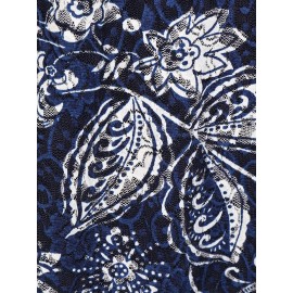 Women's Large Size Lace Color Block Anti-Sun Open Cardigan Suitable for Beach and Street Wear in All Seasons