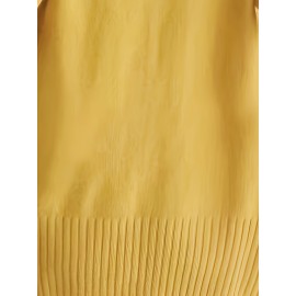 Elegant Oversized Long Sleeve Cardigan for Women - Solid Color, Medium Stretch, with Pockets, Fall/Winter Fashion, Plus Size, Pink