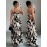 Women'S Floral Print Office to Party Dress - Elegant Sleeveless Midi Dress with Thin Strap, Flared Hem, for Work, Formal Events, Everyday Outfits - Spring/Fall/Summer Women'S Clothing, Casual Wear, Fitted Waist, Lightweight Fabric, Working Women