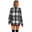 Women's Christmas Plaid Suit Jacket - Slim Fit Loose Single-Breasted Winter Coat, Elegant Blazer for Office, Party & Smart-Casual Wear, Machine Washable Fall/Winter Outerwear