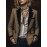 Elegant Double-Breasted Blazer Jacket - Button Front Closure, Loose Fit Collar Coat, Machine Washable Solid Color for all-Season Professional & Casual Wear (HW915)